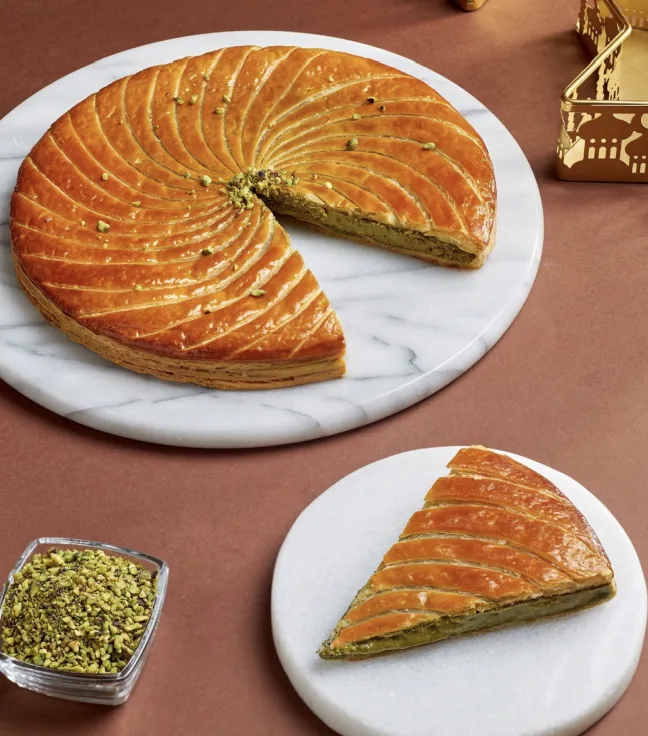 Kunafa Pistachio Galette