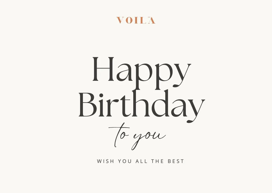 Happy Birthday Card