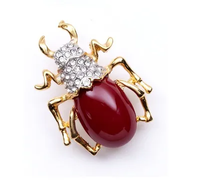 Kenneth Jay Lane - Beetles Brooch