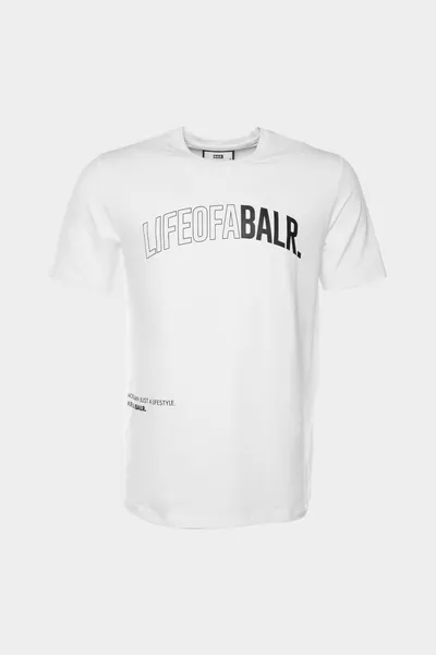 LOAB LIFE STYLE STRAIGHT T-SHIRT MEN WHITE