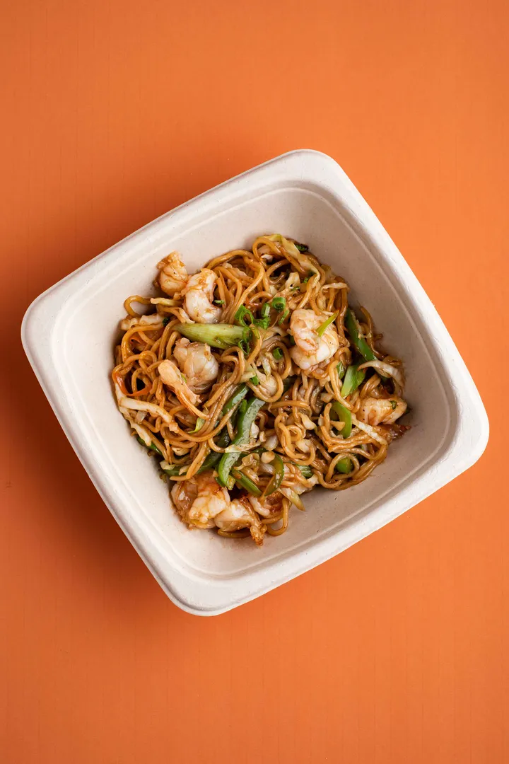 Shrimp Yaki Soba