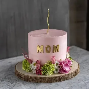 Pink Garden Cake