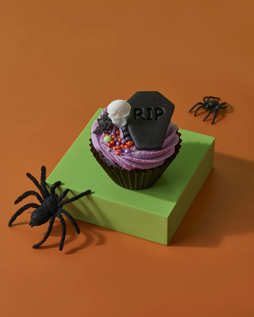 Rip Blueberry Cupcakes