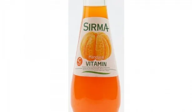 Sirma Vitamin C Mandarin Sparkling Drink 250 ml