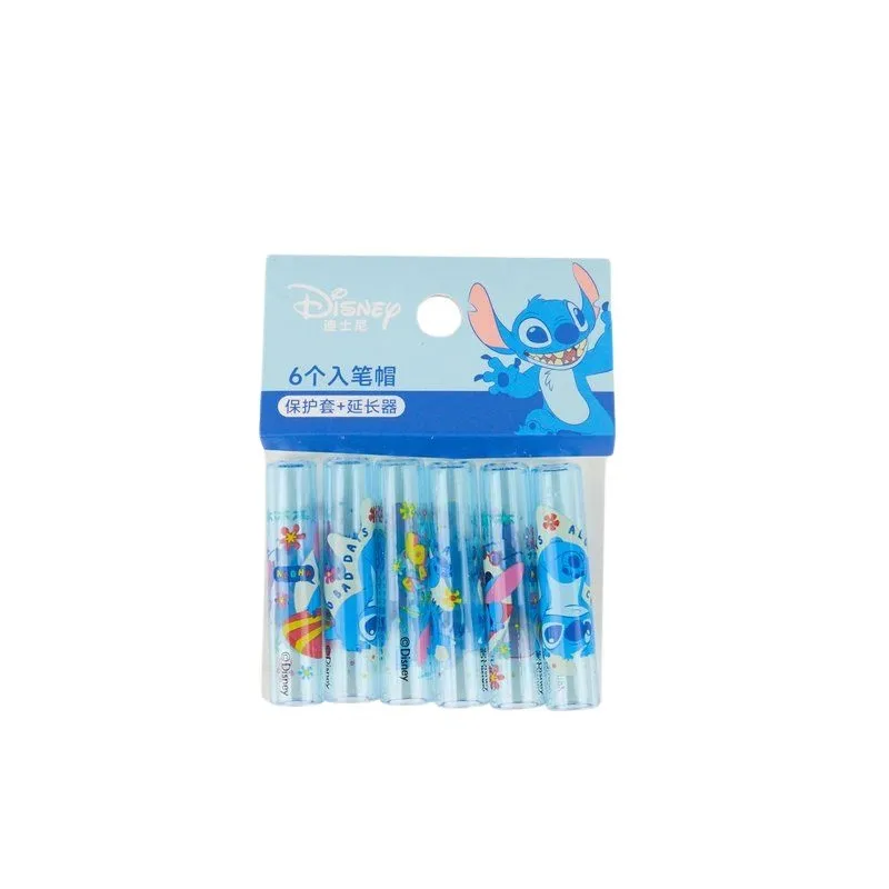 Stitch 6 PCS Pencil Cap