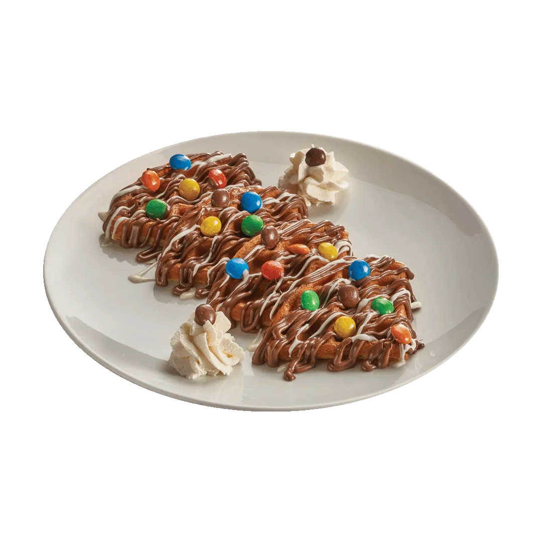 M&M's Belgian Waffle - Enjoy it