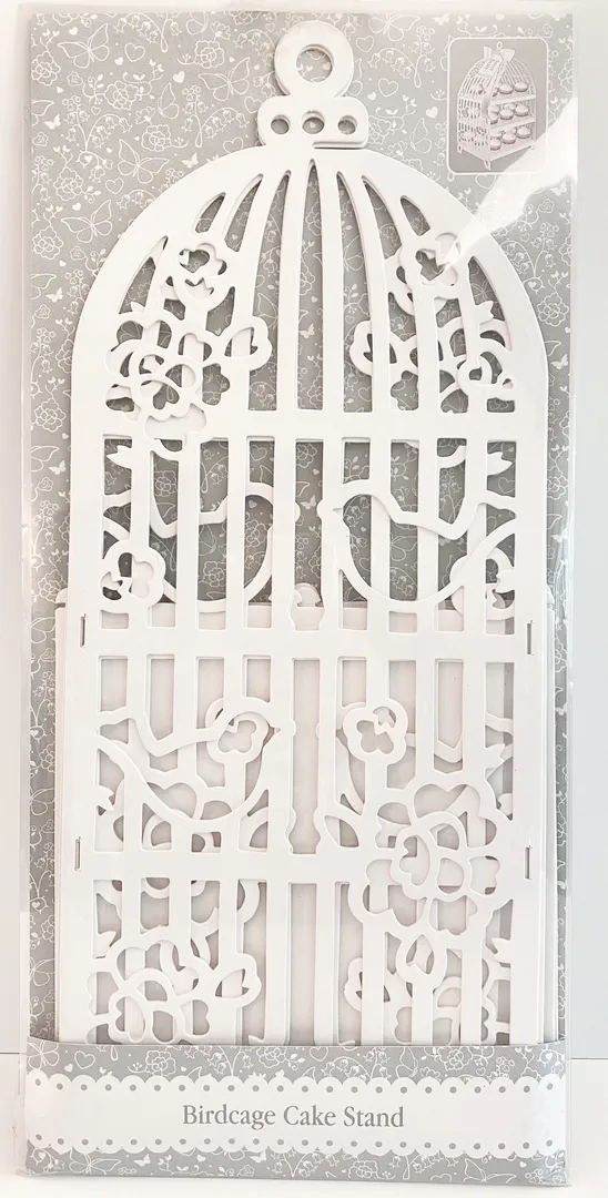 Birdcage cake stand