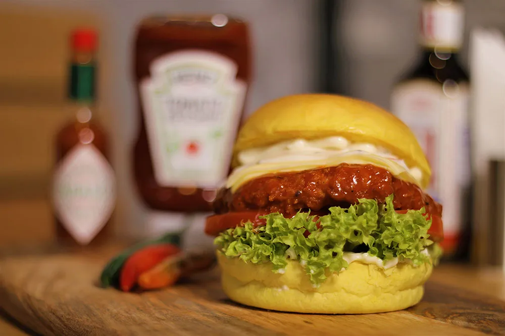 Buffalo Chicken Burger