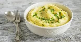 صحن بطاطا مهروسة