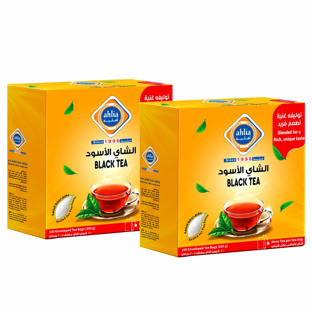 Pure Black Tea 100 Bag X 2