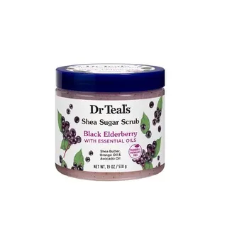 Dr teal’s black elderberry sugar scrub