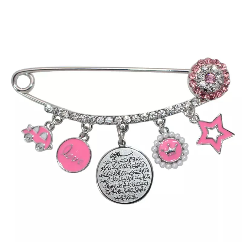 Alkursy pink Brooch