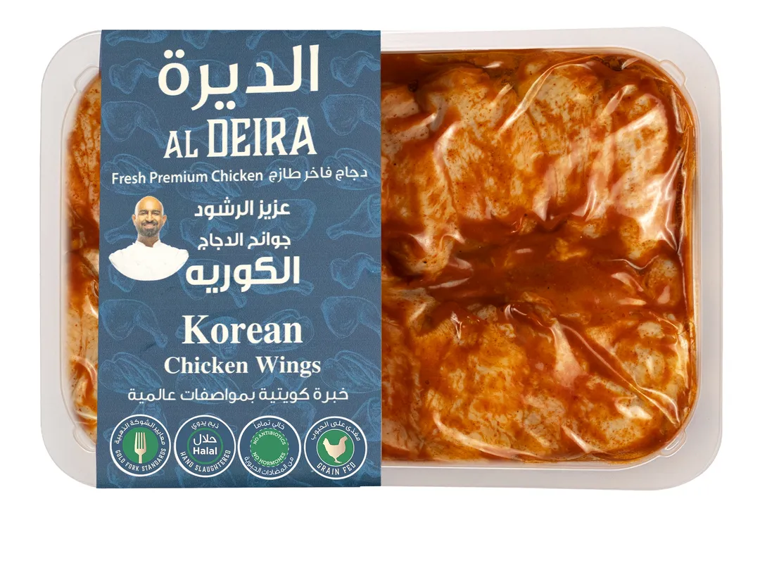 الديرة أجنحة دجاج الكورية 750 ج
