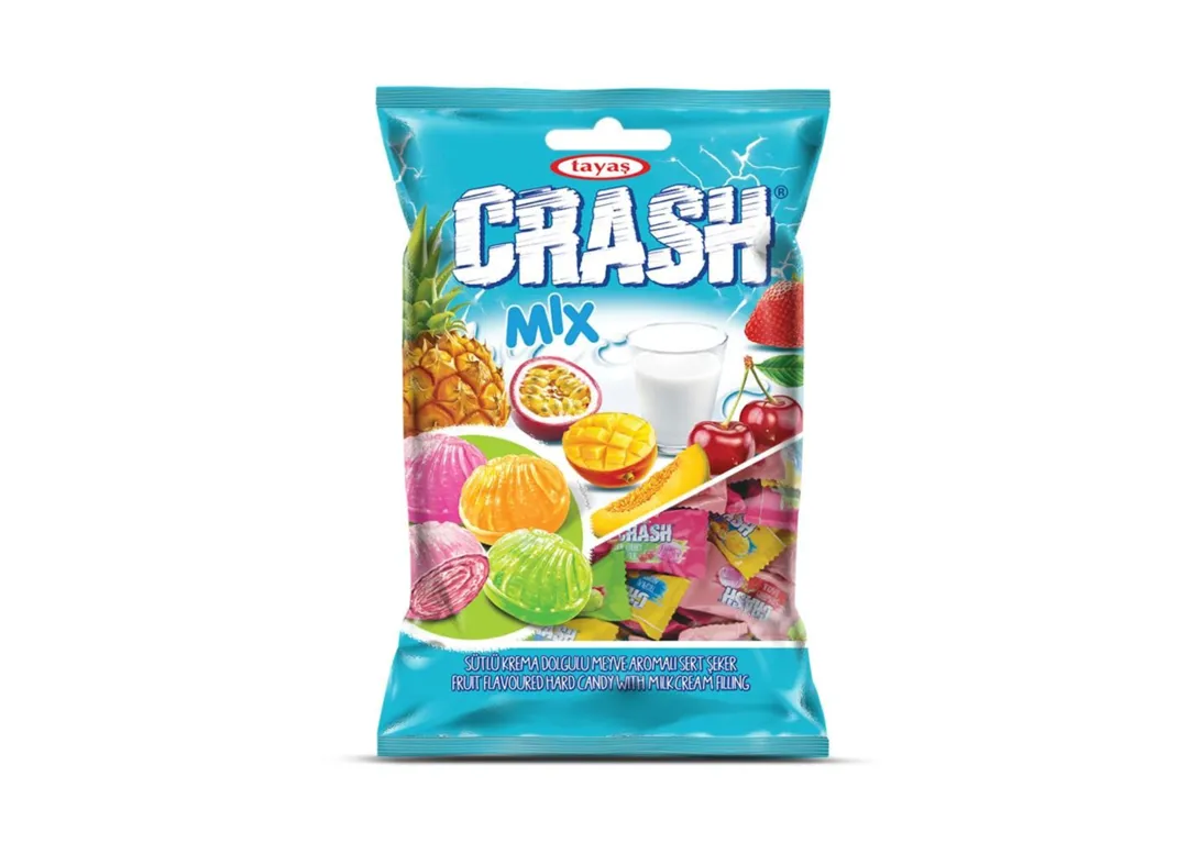 Tayas Crash Mix Assorted Fruit Candy 1kg