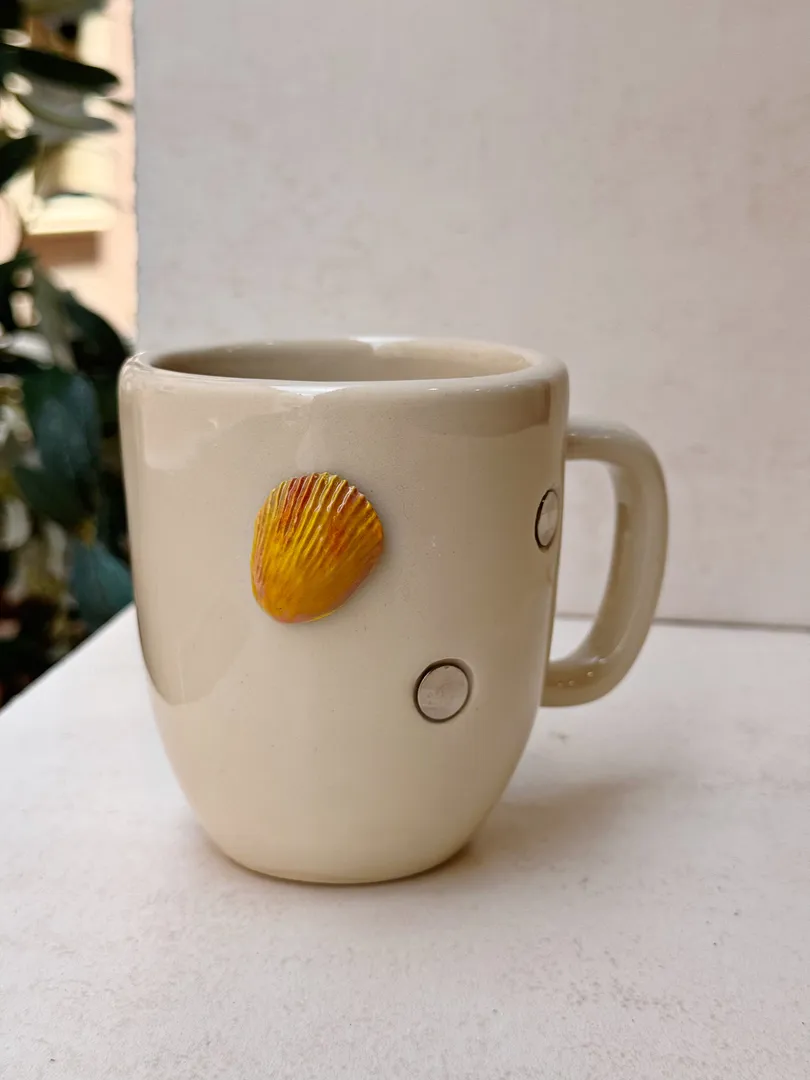 Yellow orange seashells
