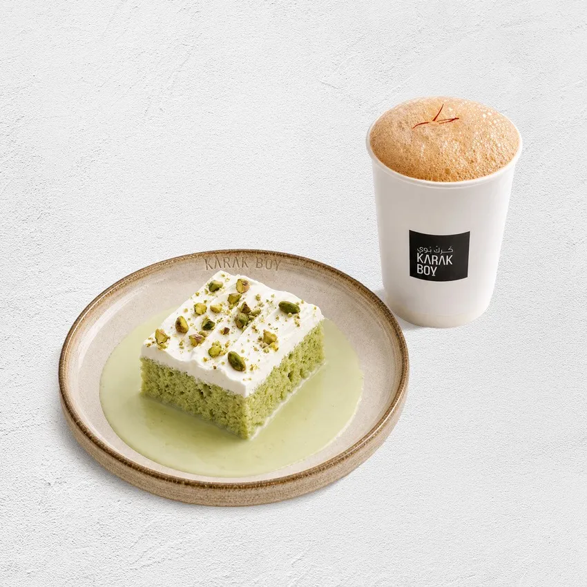 Pistachio Milk Cake