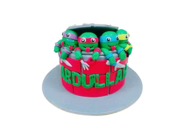 Ninja Turtles Sponge Cake
