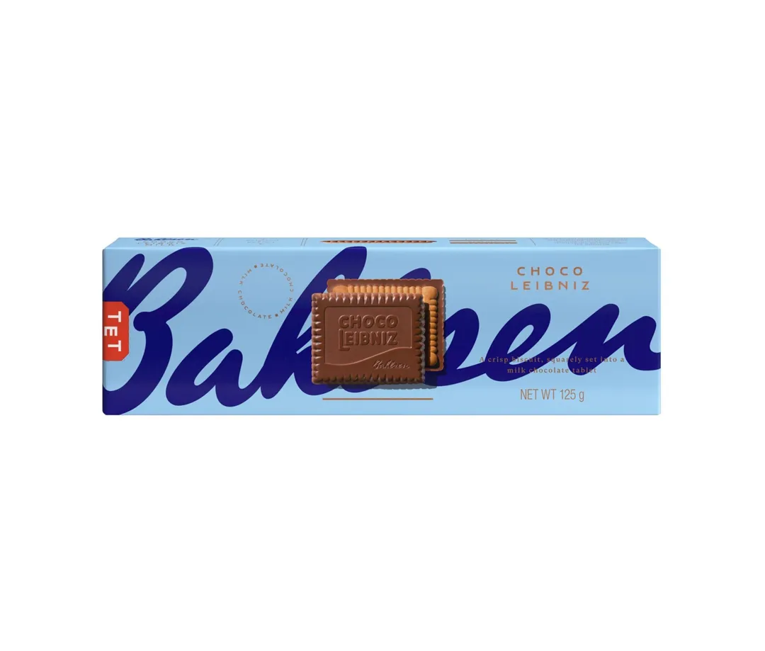 Bahlsen Choco Leibniz Biscuit with Milk Chocolate 125g