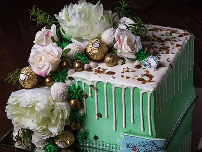 Gold cake