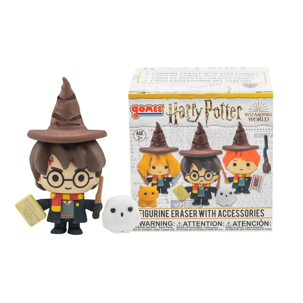 Harry Potter Surprise Figurine Eraser with Accessories