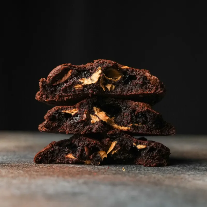 Triple Chocolate Cookies