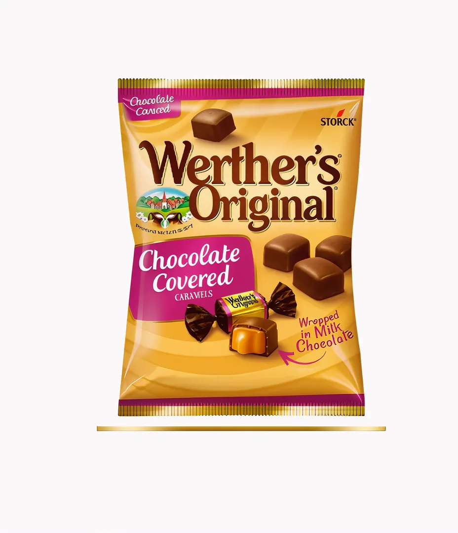 Storck Werther's Orignal Soft chocolate caramel Toffees 100g