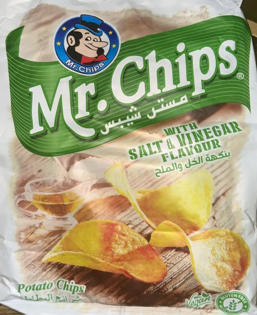 Chips Mr Chips Salt & vinegar Flavor 75 gm