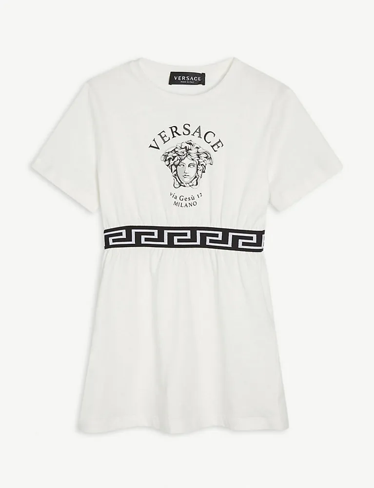 Versace Medusa Logo-Print Dress