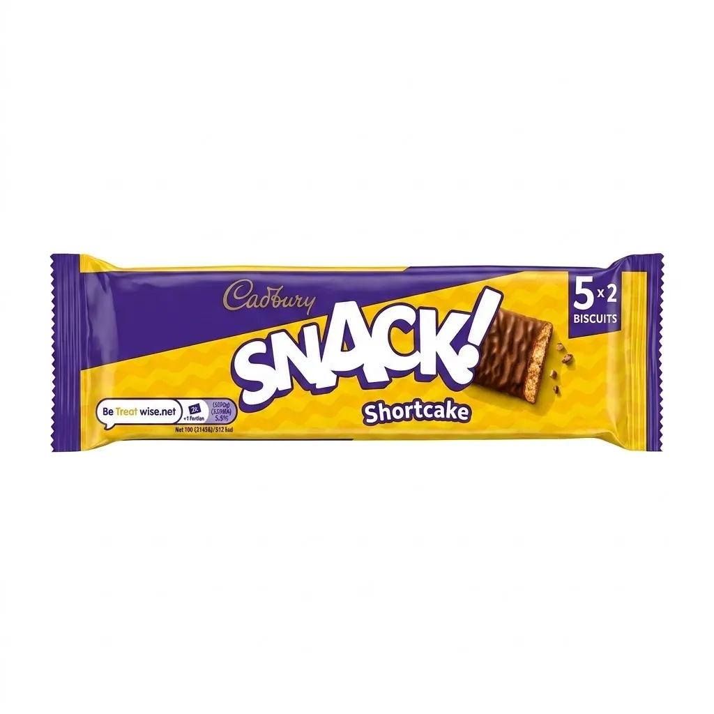 Cadbury Snack Shortcake 5 Bars