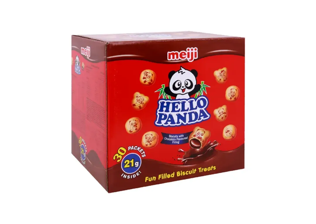 Meiji Hello Panda Mini Chocolate filled Biscuits 30 Pieces x 21g