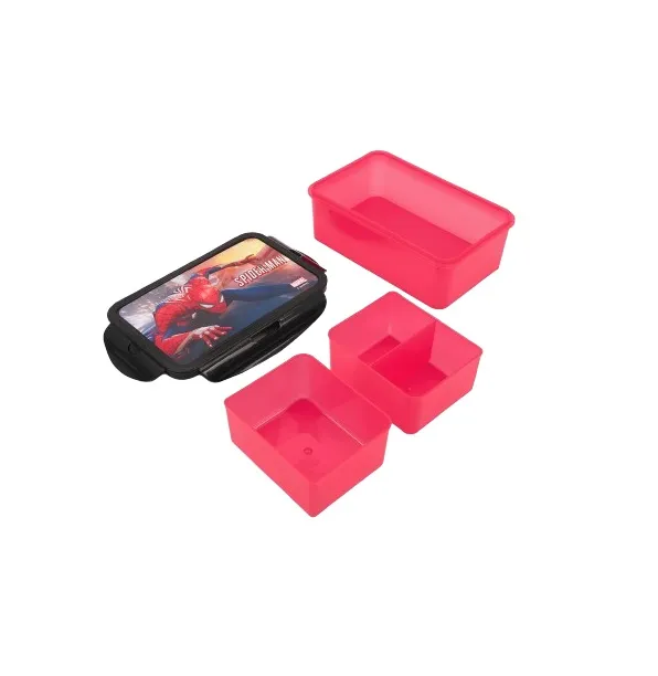 Spider-Man Organised Lunch Box - 3 PCS