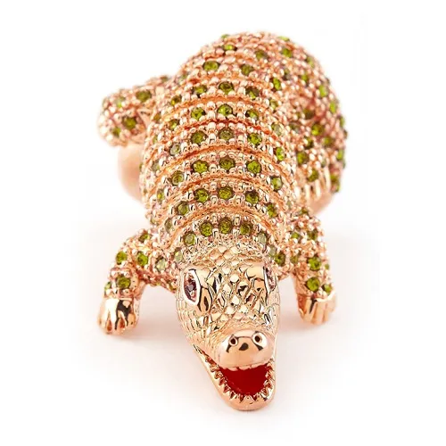 Soho Hearts - Crocodile Ring