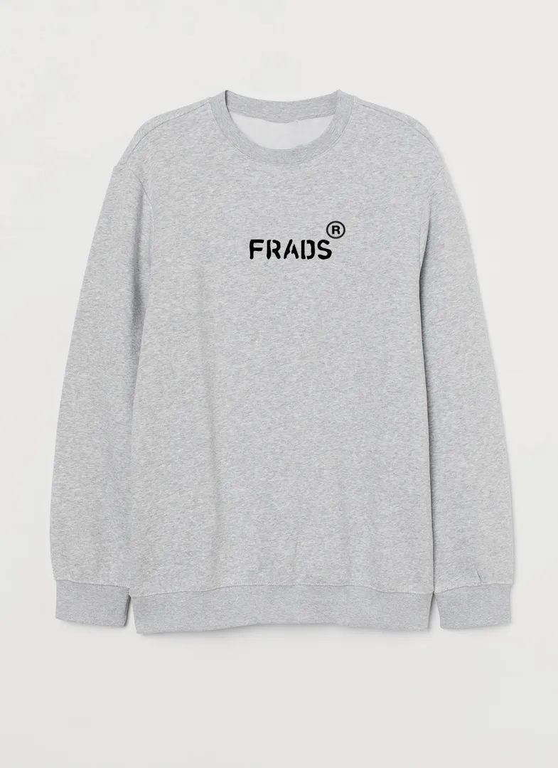 Light grey sweatshirt