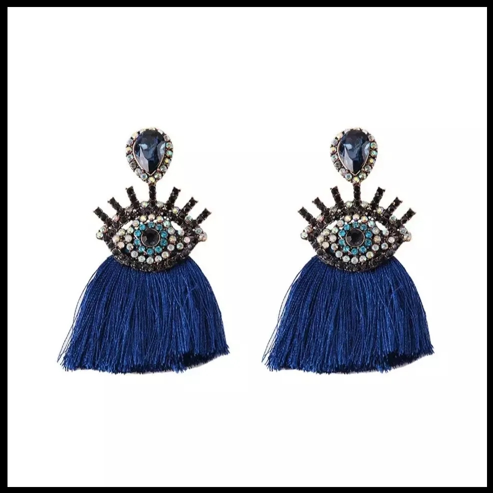 Blue Eye Earrings