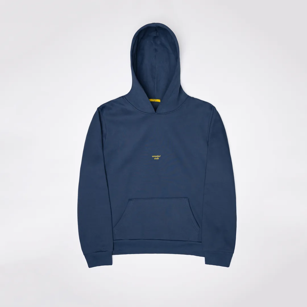 no smiles before 9 a.m club hoodie