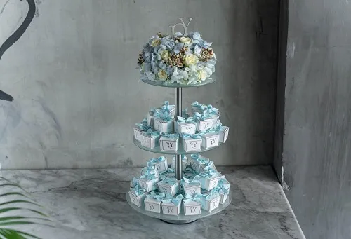 Joy Blue Giveaway Layer Stand