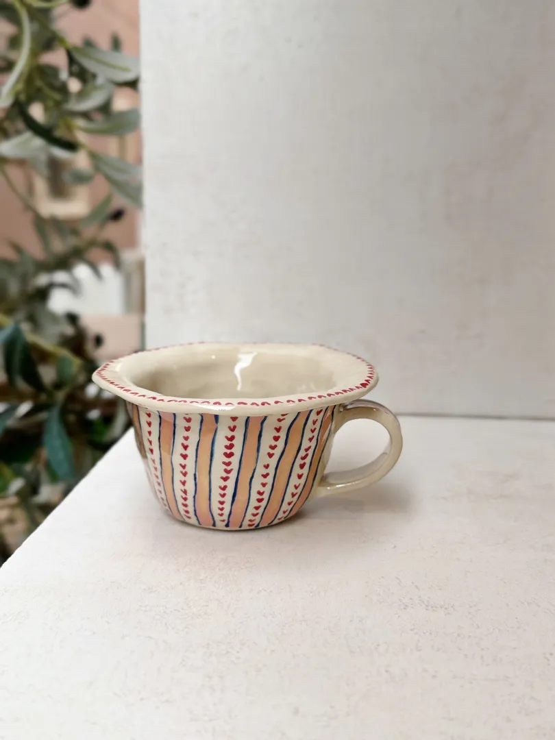 Love mug “pink red ”
