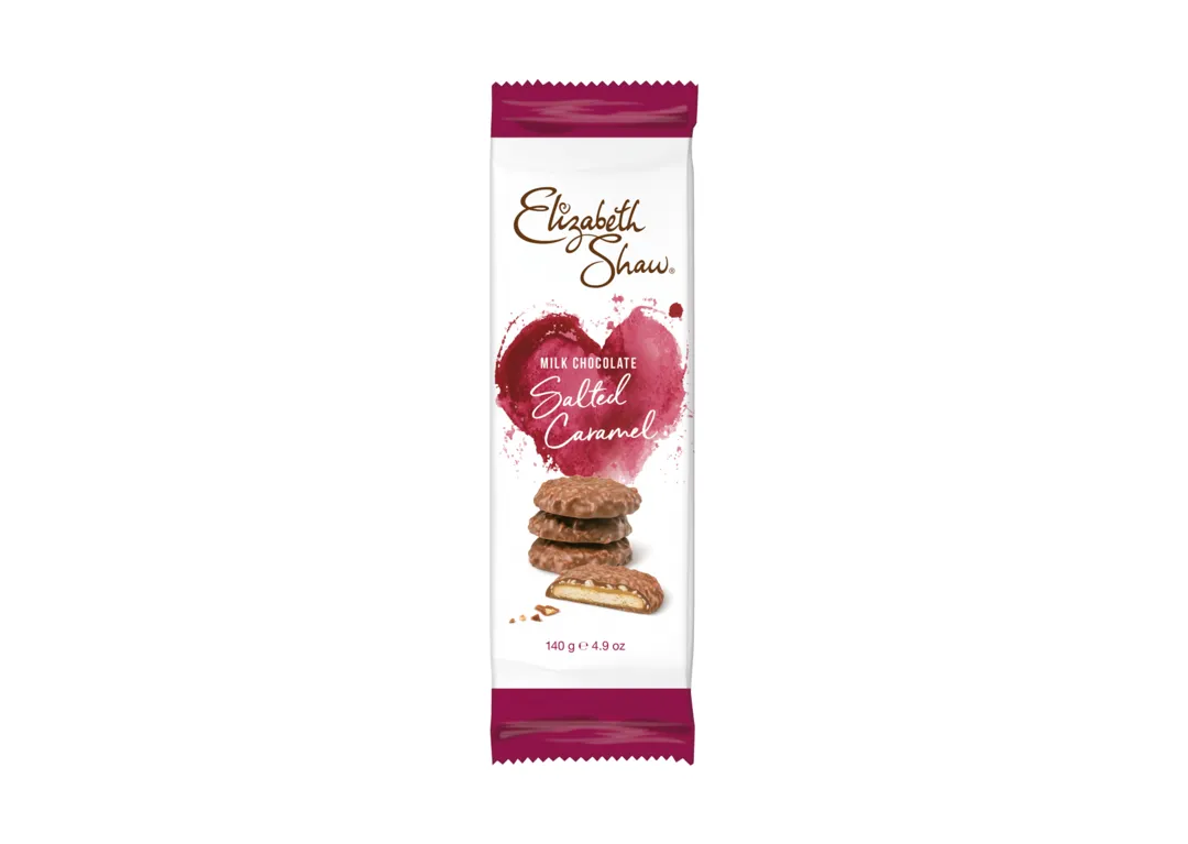 Elizabeth Shaw Salted Caramel Chocolate covered Biscuit 140g