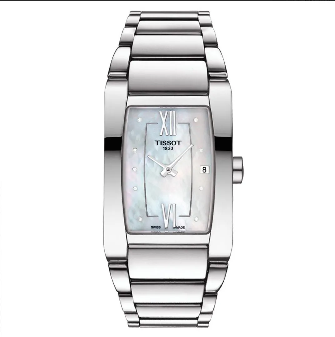Tissot Generosi-T T-Lady Diamond Markers Quartz Watch, 27.5Mm