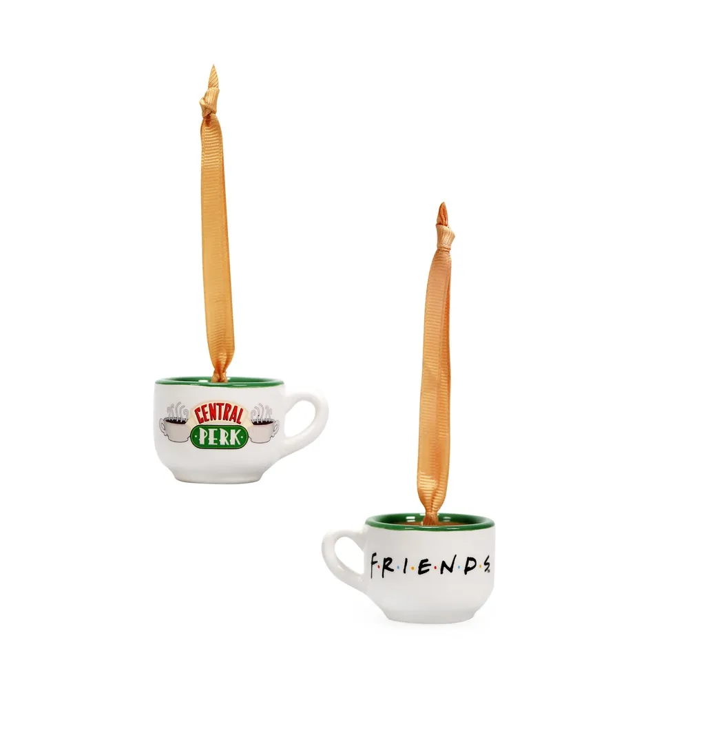 Friends Central Perk Coffee Cup Hanging Decoration - White
