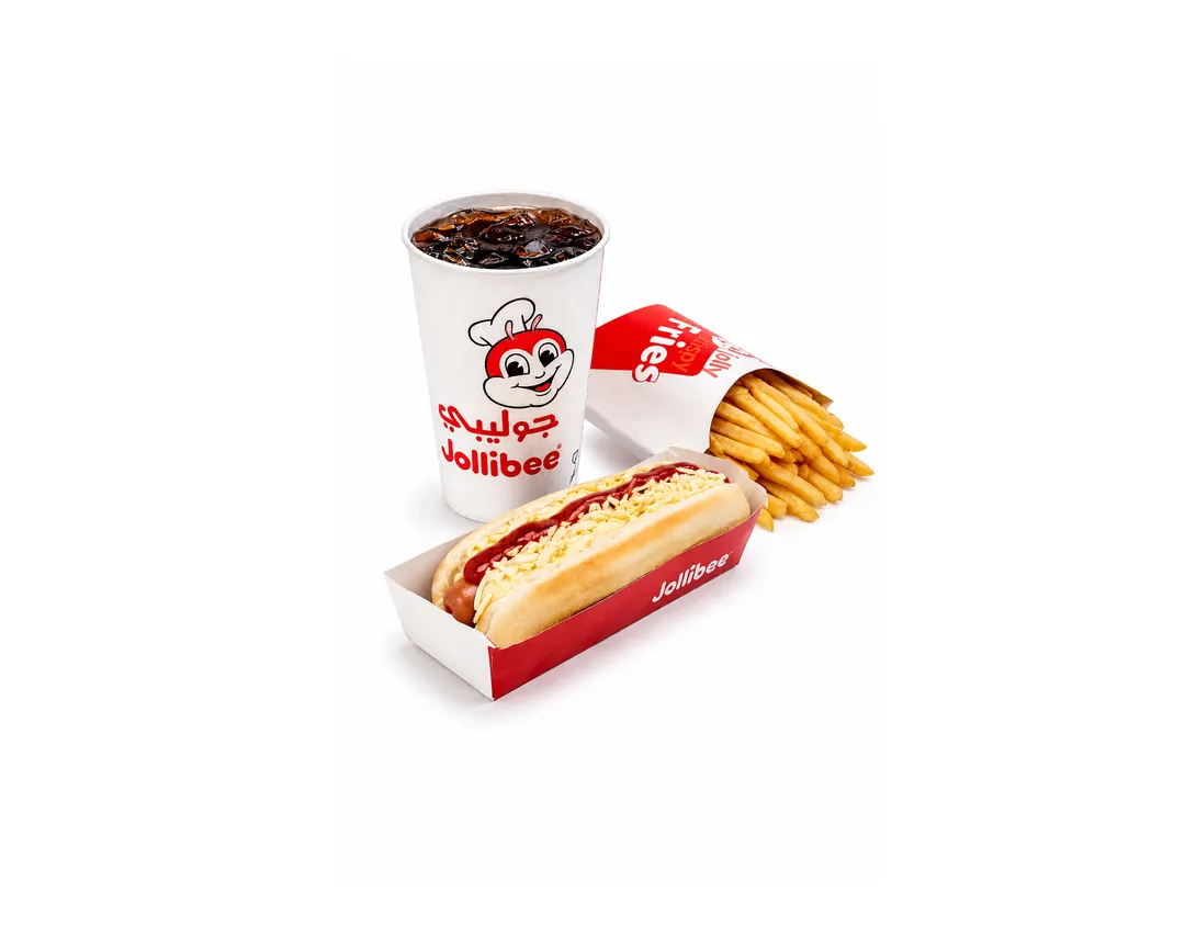 وجبة هوت دوغ ساندوتش