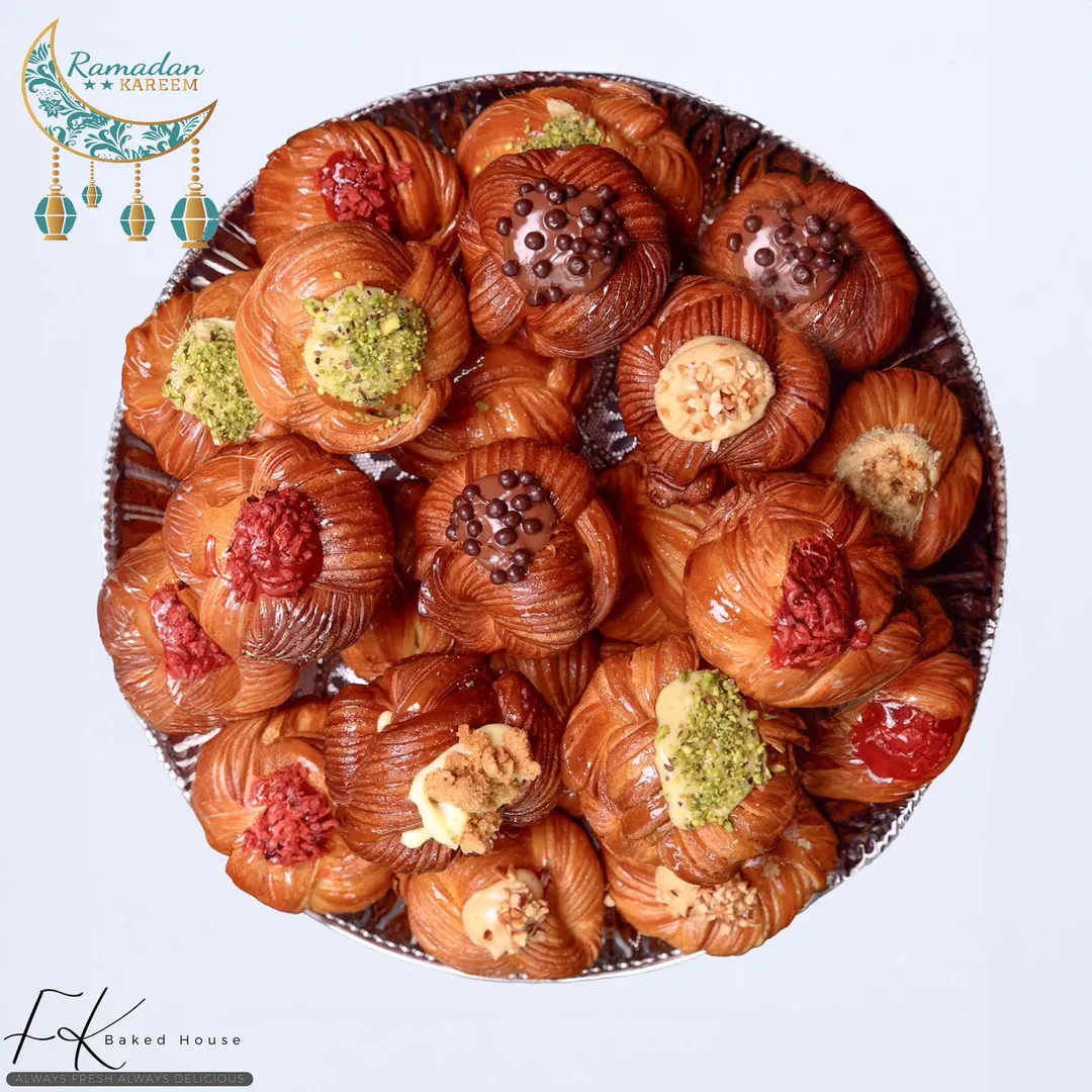 طبق بريوش20 قطعة