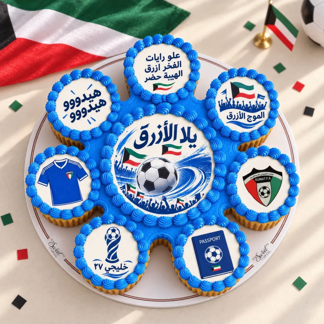 كب كيك المنتخب الكويتي