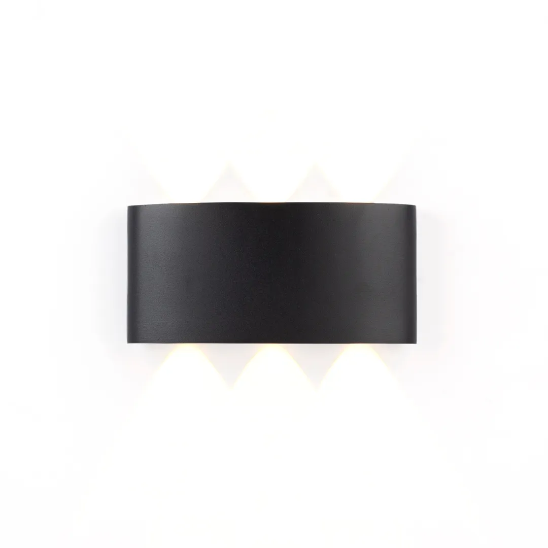 CLEVER LED Wall Lamp BLACK OUT 170x80x35mm