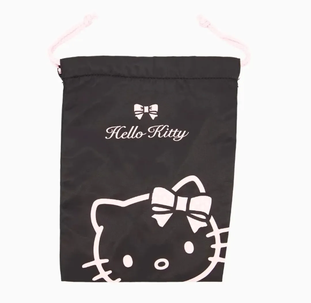 Hello Kitty Drawstring Travel Bag