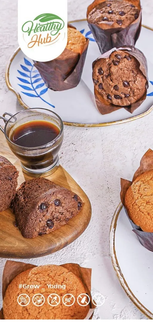 Oat Muffin - Chocolate