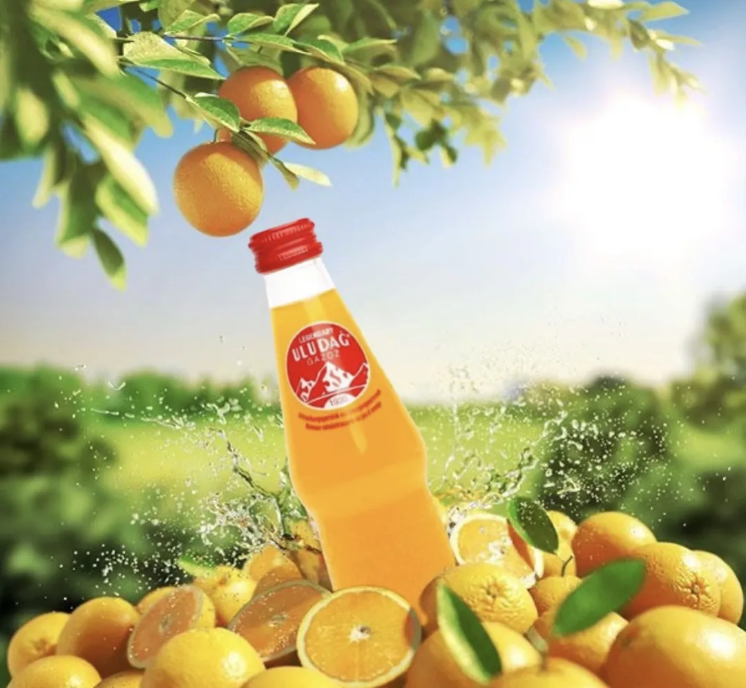 Uludag Turkish Gazoz Orange Flavor