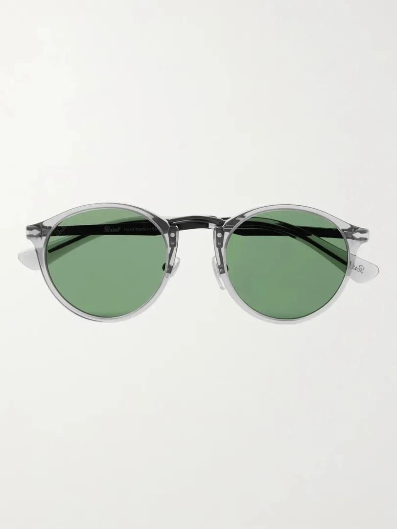 Persol - Round-Frame Acetate Sunglasses