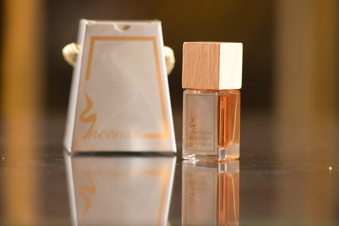 Mini perfume from incense