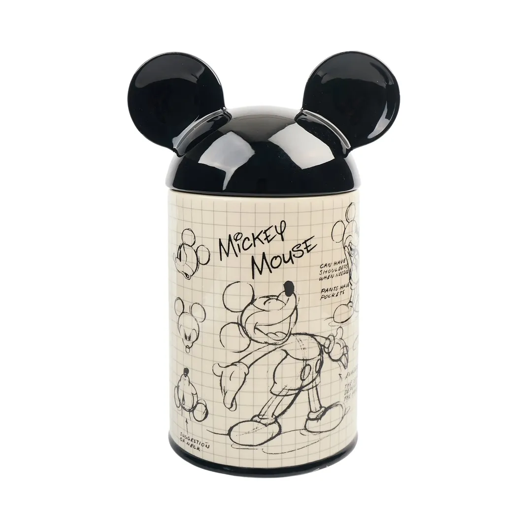 Mickey Mouse Sketch Large Cookie Jar